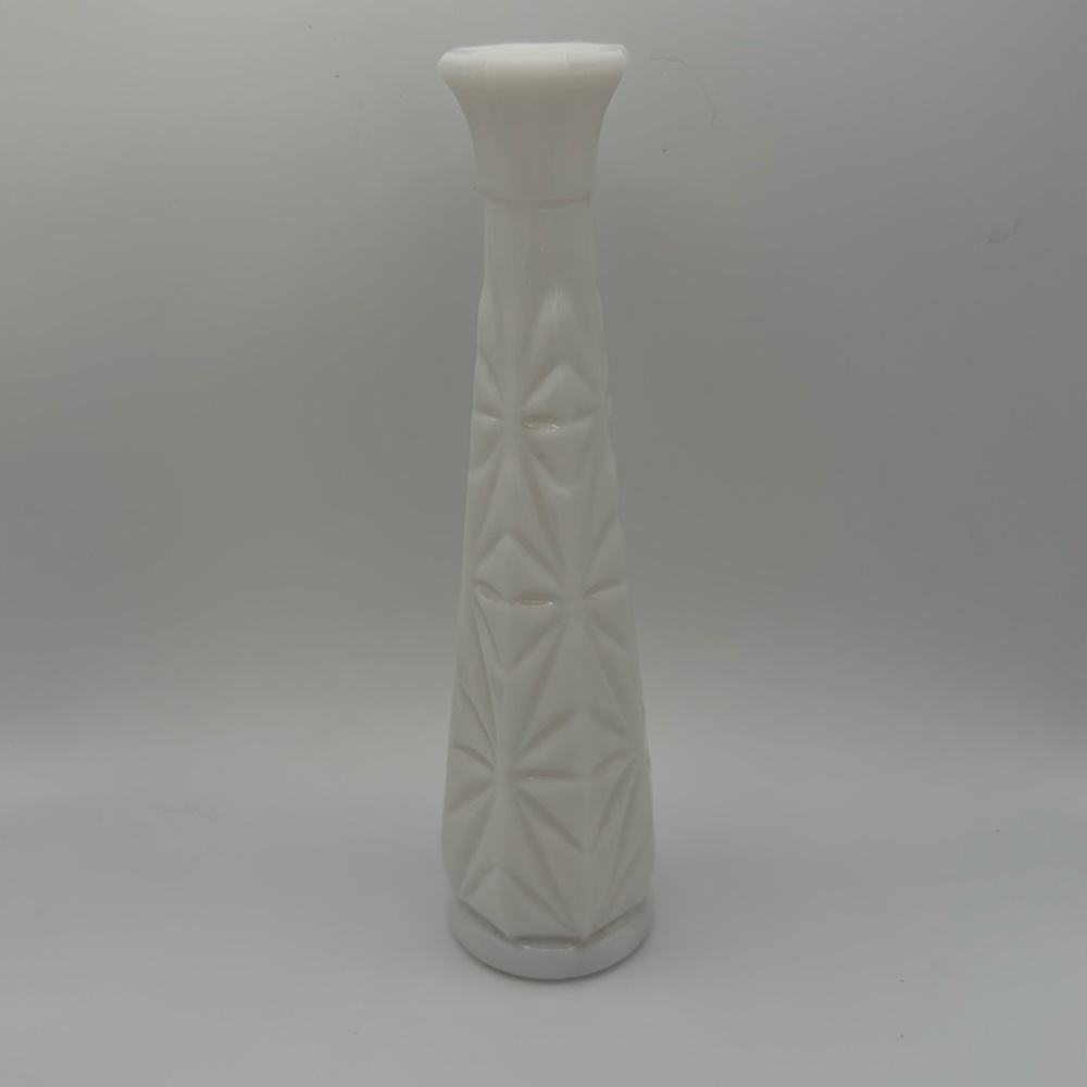 Vintage Milk Glass Bud Vase